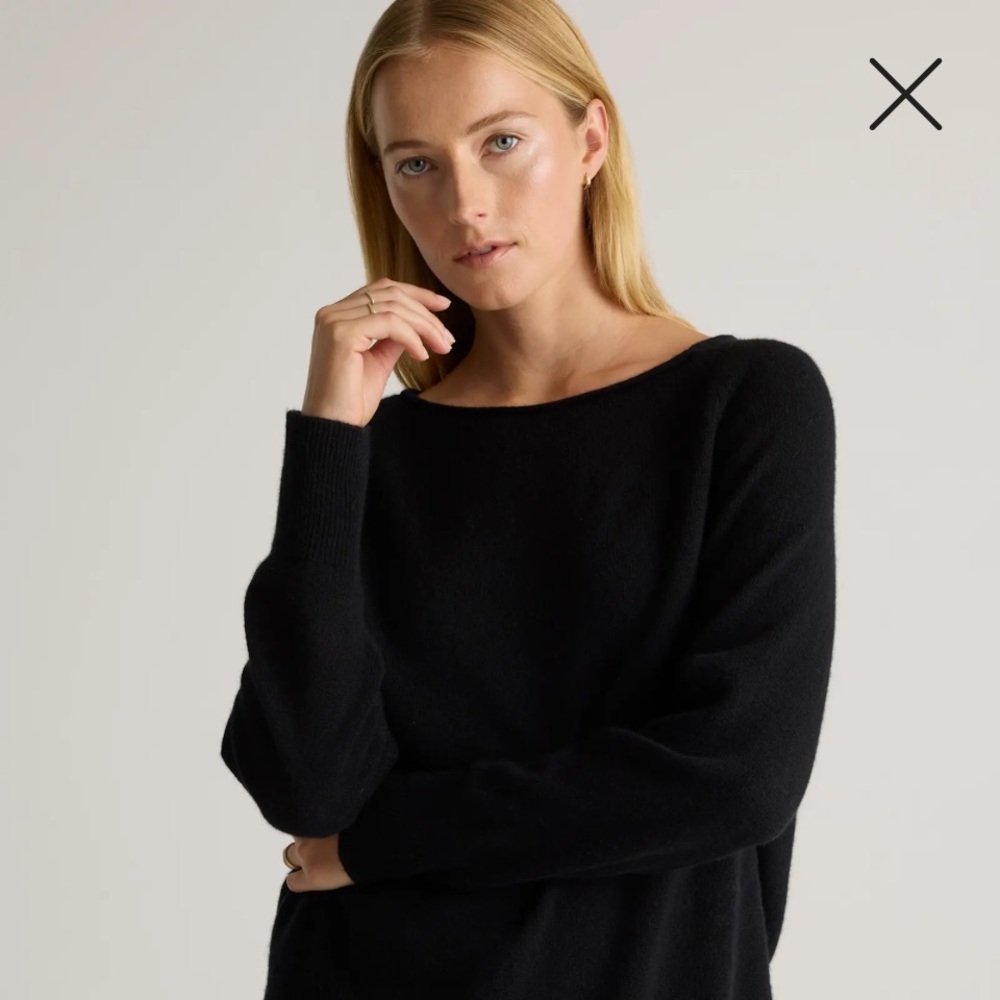 Quince Mongolian Cashmere Boatneck Sweater